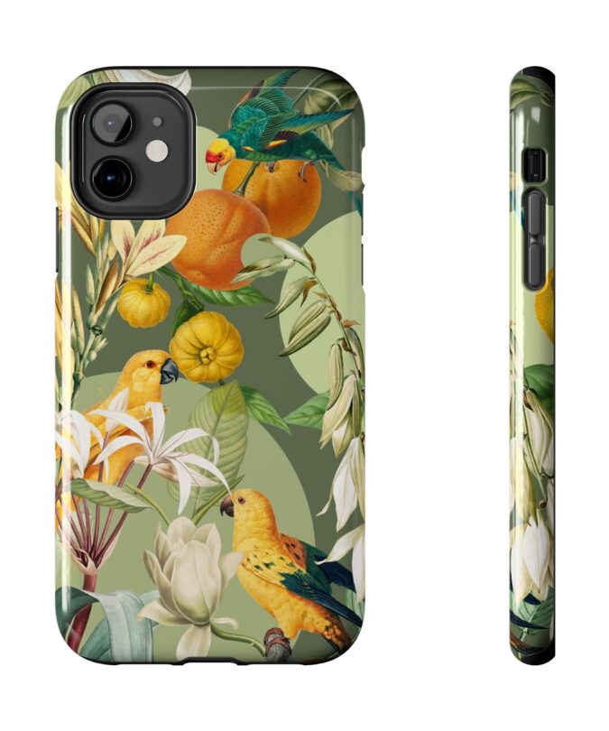 Parrots & Oranges Phone Case