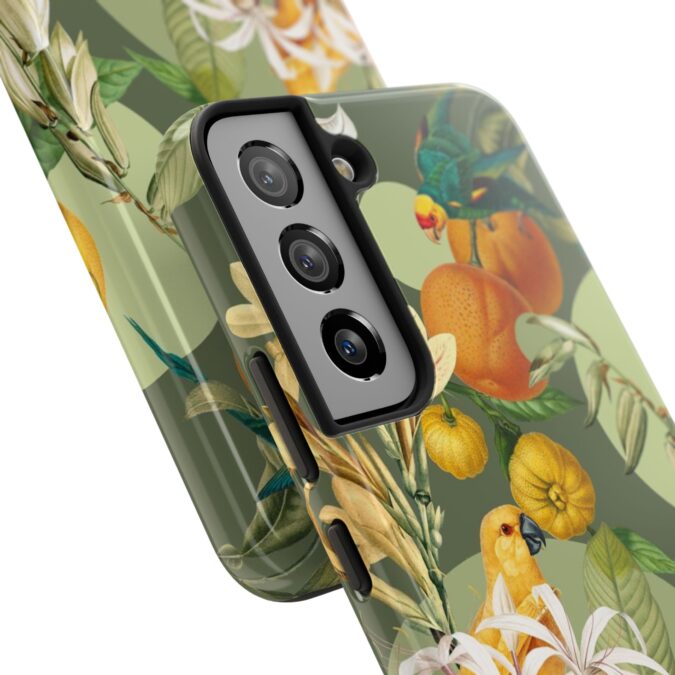 Parrots & Oranges Phone Case - Image 90