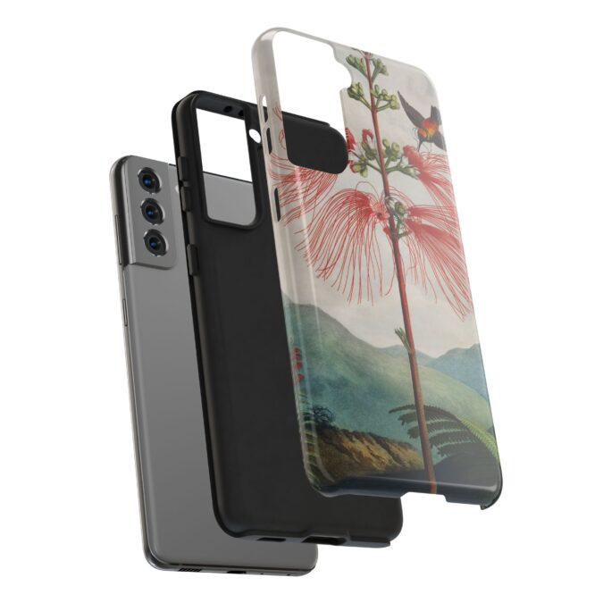 Sensitive Plant & Hummingbird Phone Case - Image 96