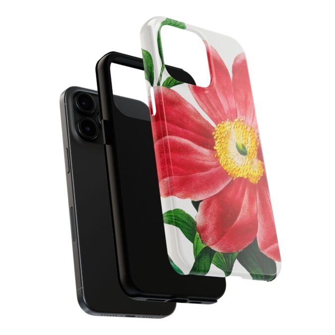 Soft Red Peony Phone Case - Image 68