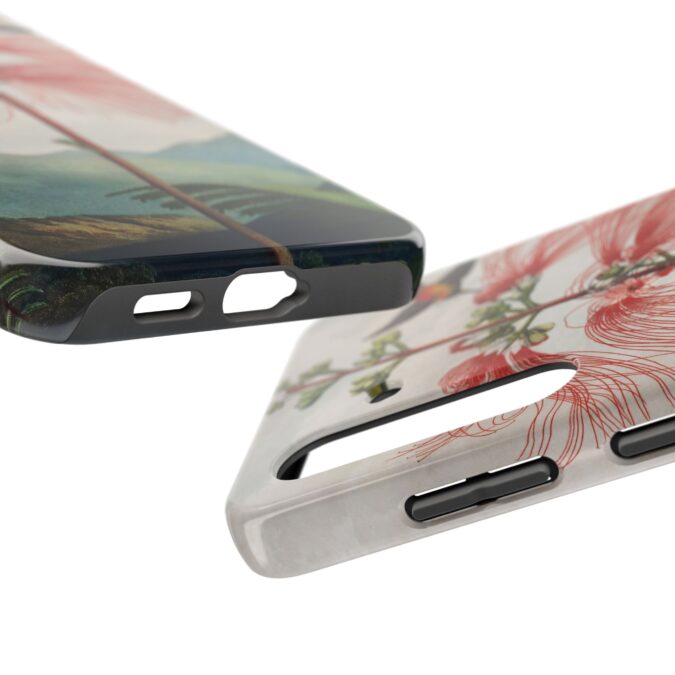 Sensitive Plant & Hummingbird Phone Case - Image 83