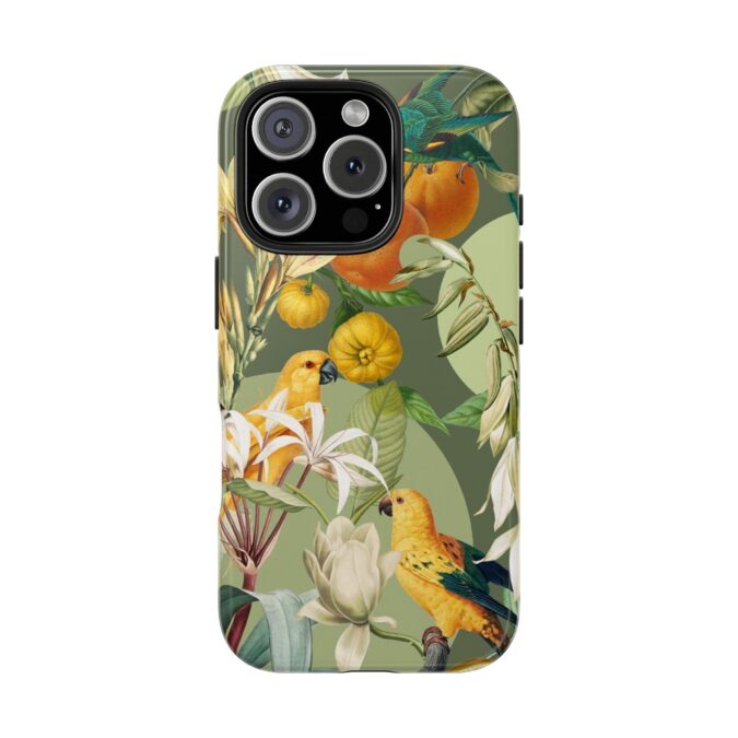 Parrots & Oranges Phone Case - Image 69