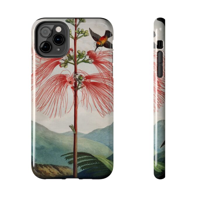 Sensitive Plant & Hummingbird Phone Case - Image 9