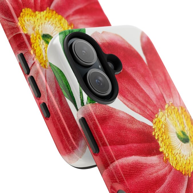 Soft Red Peony Phone Case - Image 76