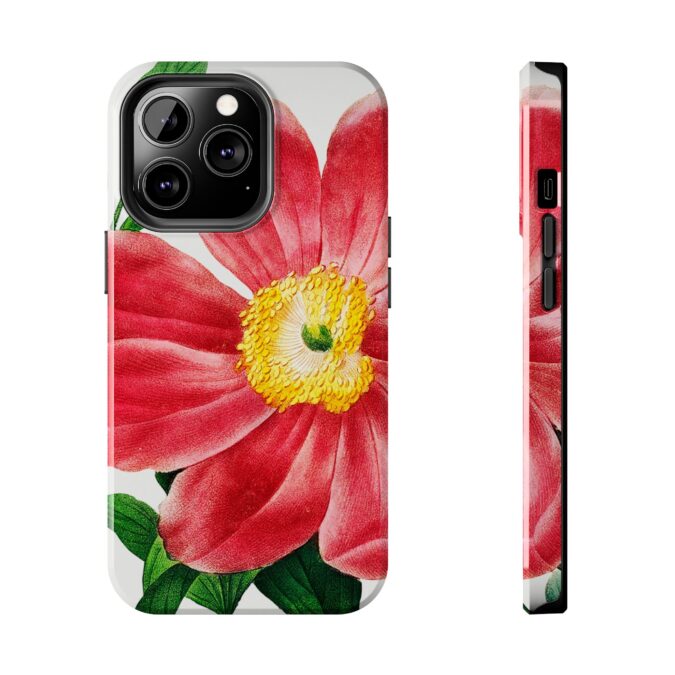 Soft Red Peony Phone Case - Image 37