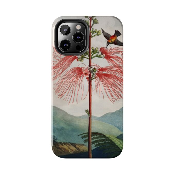 Sensitive Plant & Hummingbird Phone Case - Image 26