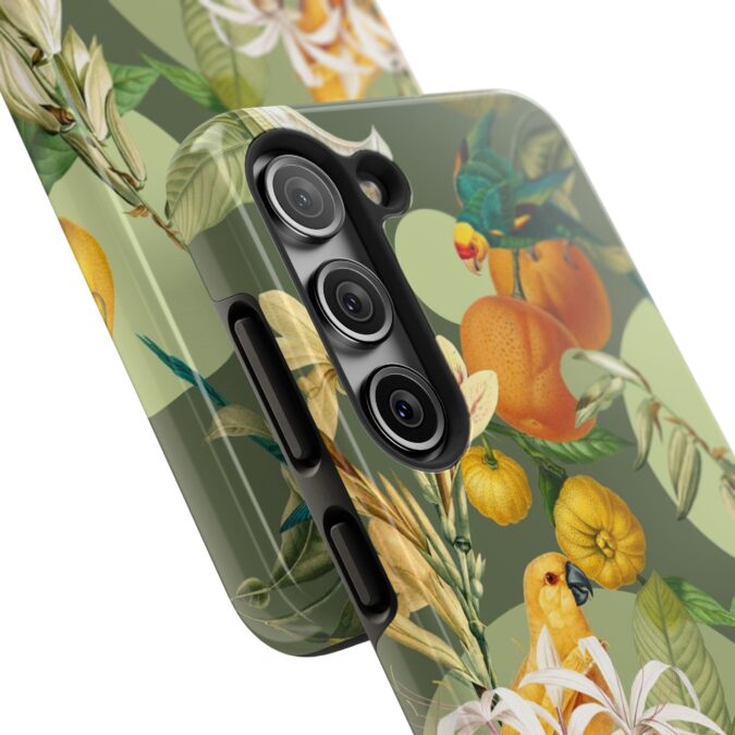Parrots & Oranges Phone Case - Image 86