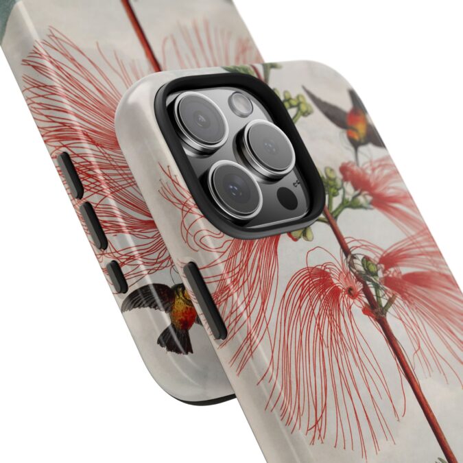 Sensitive Plant & Hummingbird Phone Case - Image 73