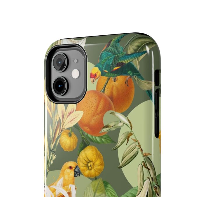 Parrots & Oranges Phone Case - Image 4
