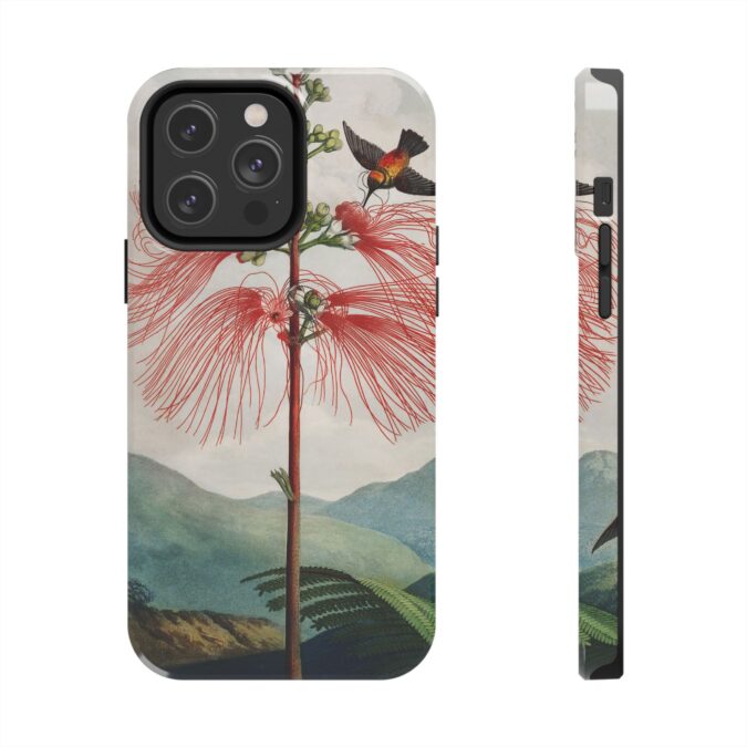 Sensitive Plant & Hummingbird Phone Case - Image 49