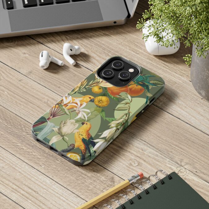 Parrots & Oranges Phone Case - Image 50