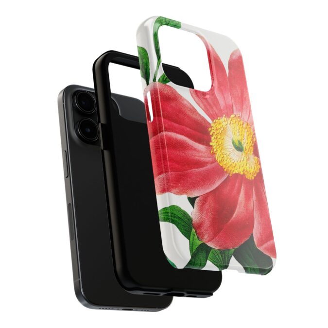 Soft Red Peony Phone Case - Image 60