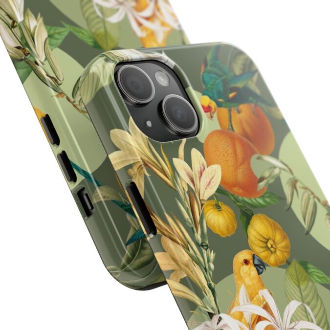 Parrots & Oranges Phone Case - Image 62