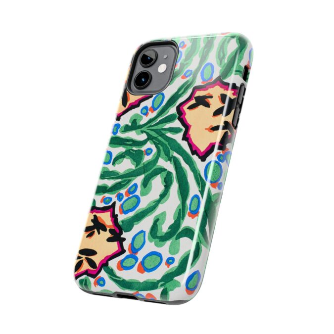 Abstract Tulips Phone Case - Image 3