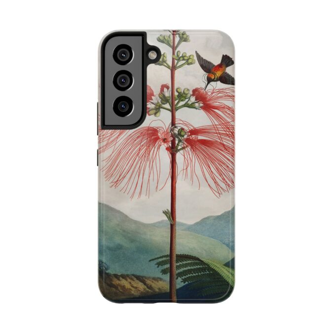 Sensitive Plant & Hummingbird Phone Case - Image 89