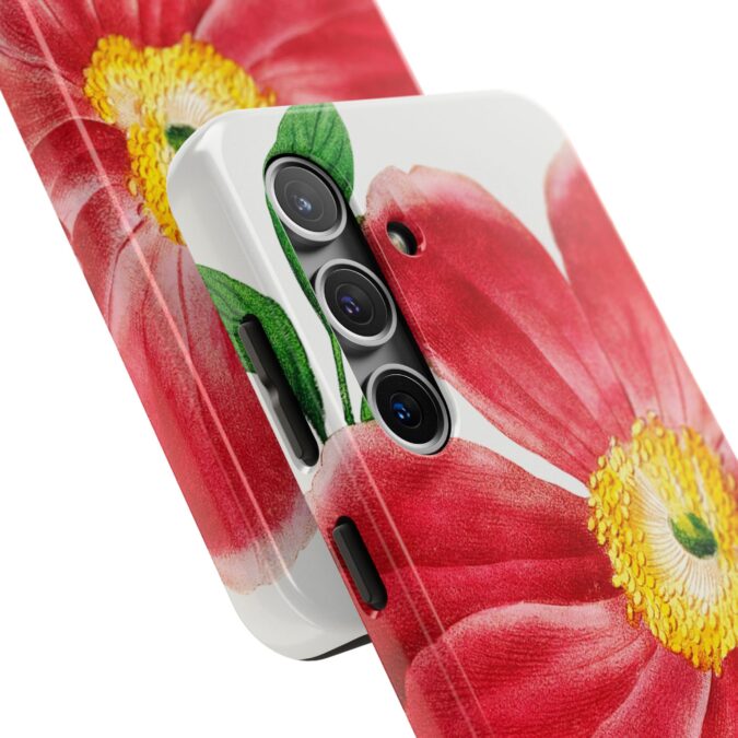 Soft Red Peony Phone Case - Image 82