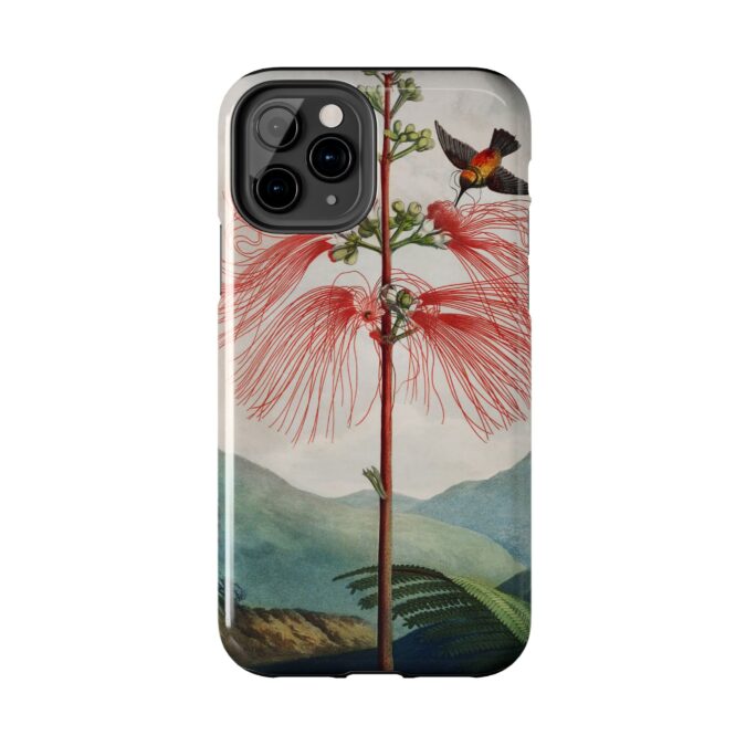 Sensitive Plant & Hummingbird Phone Case - Image 6