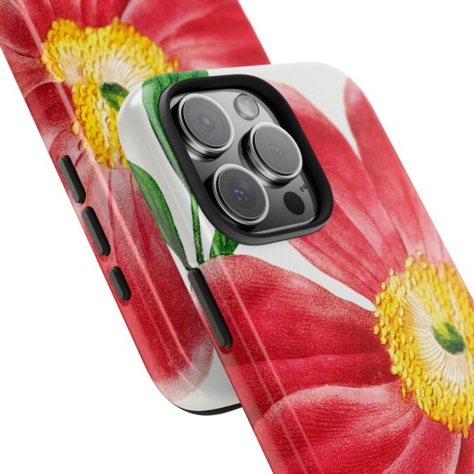 Soft Red Peony Phone Case - Image 73