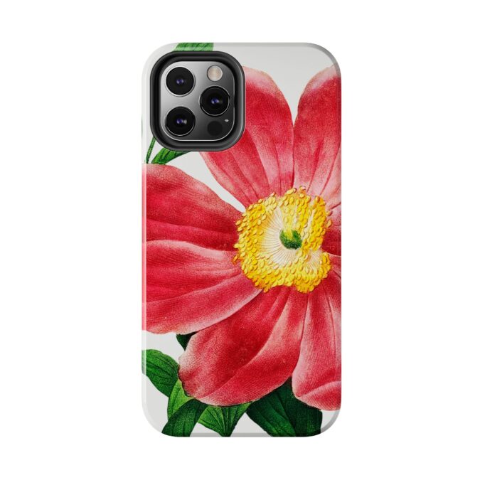 Soft Red Peony Phone Case - Image 22