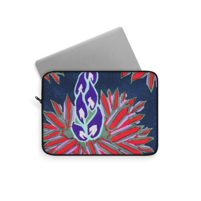 Indigo Flame Laptop Sleeve - Image 2