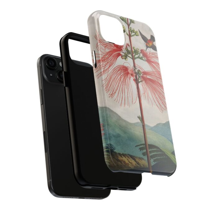 Sensitive Plant & Hummingbird Phone Case - Image 64
