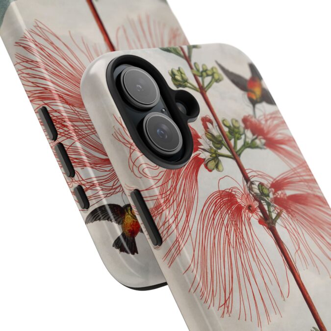Sensitive Plant & Hummingbird Phone Case - Image 79