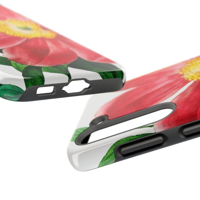 Soft Red Peony Phone Case - Image 87