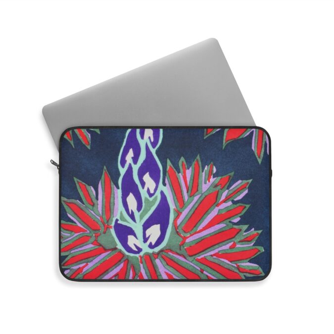 Indigo Flame Laptop Sleeve - Image 8