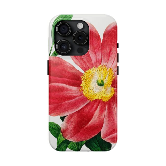 Soft Red Peony Phone Case - Image 57