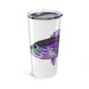 Prion Tumbler  - Periwinkle on White