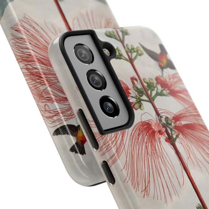 Sensitive Plant & Hummingbird Phone Case - Image 90