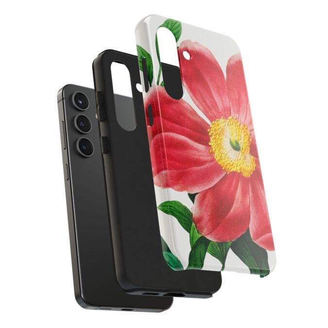Soft Red Peony Phone Case - Image 84