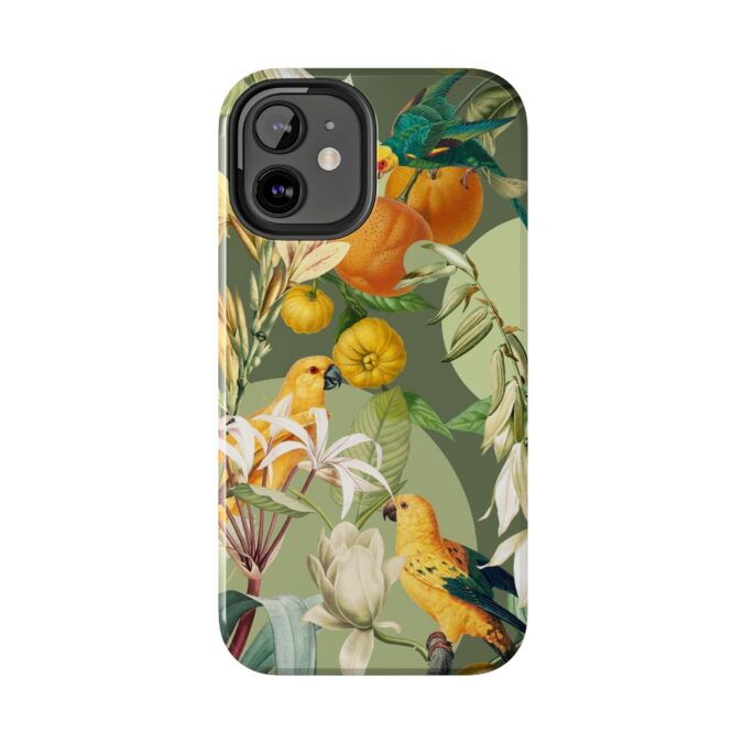 Parrots & Oranges Phone Case - Image 18