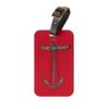 Anchor Luggage Tag - Red