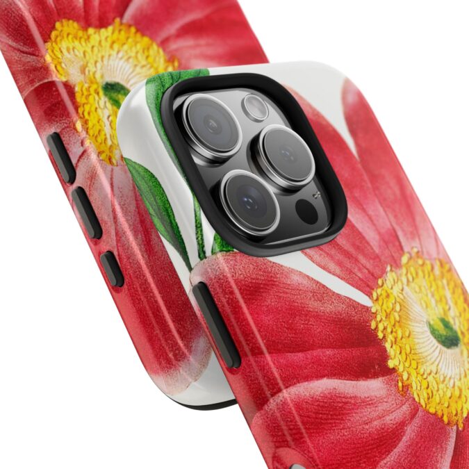 Soft Red Peony Phone Case - Image 70