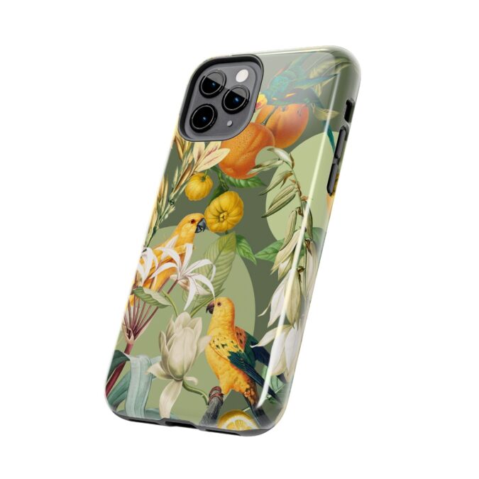 Parrots & Oranges Phone Case - Image 7