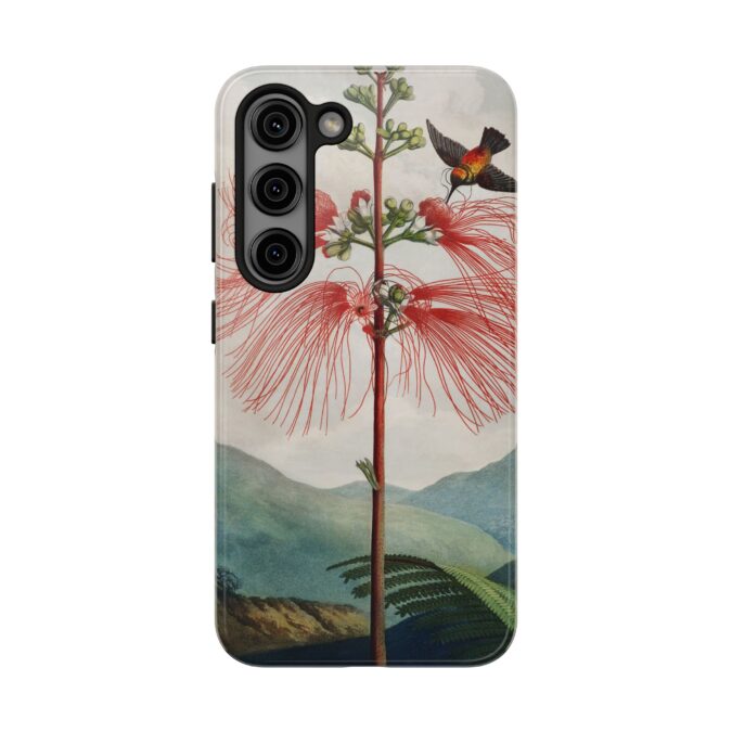 Sensitive Plant & Hummingbird Phone Case - Image 85