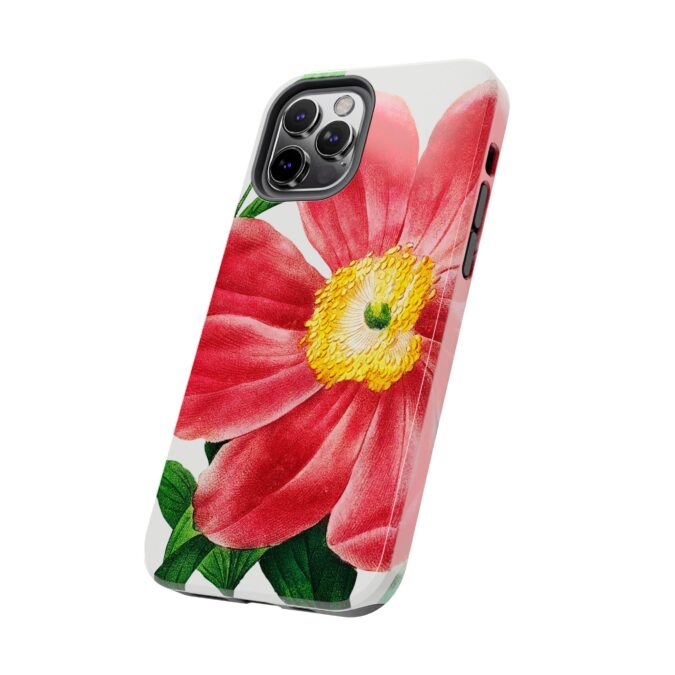 Soft Red Peony Phone Case - Image 23