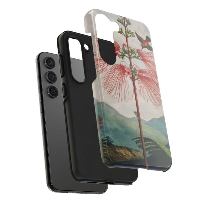 Sensitive Plant & Hummingbird Phone Case - Image 88