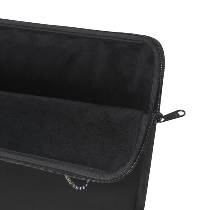 Leopard Laptop Sleeve - Black - Image 3