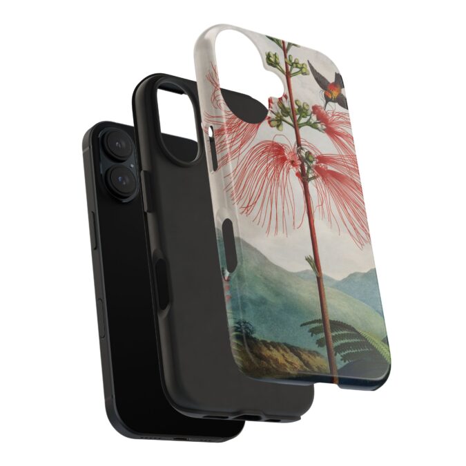 Sensitive Plant & Hummingbird Phone Case - Image 77