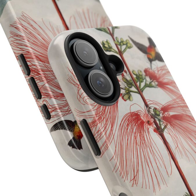 Sensitive Plant & Hummingbird Phone Case - Image 76