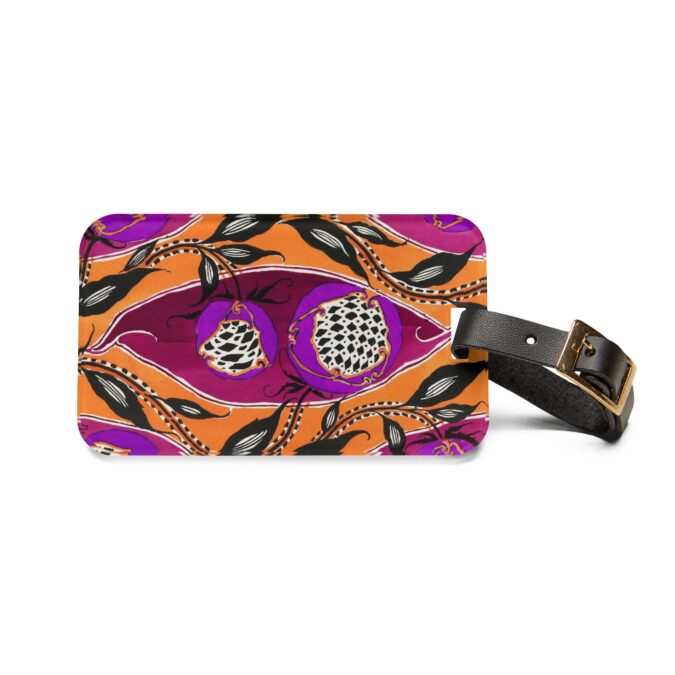 Mod Abstract Luggage Tag - Image 2