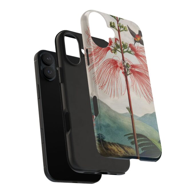 Sensitive Plant & Hummingbird Phone Case - Image 80