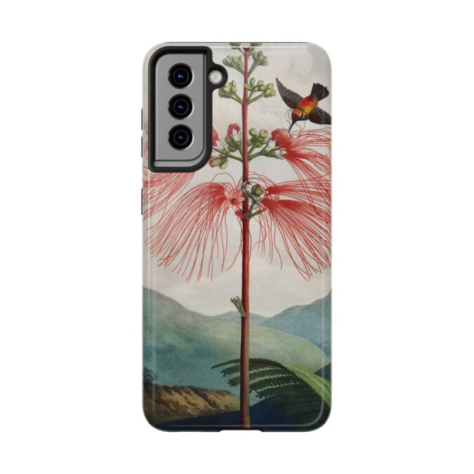 Sensitive Plant & Hummingbird Phone Case - Image 93