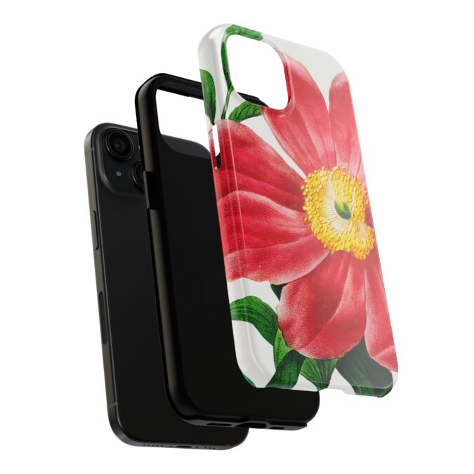 Soft Red Peony Phone Case - Image 56