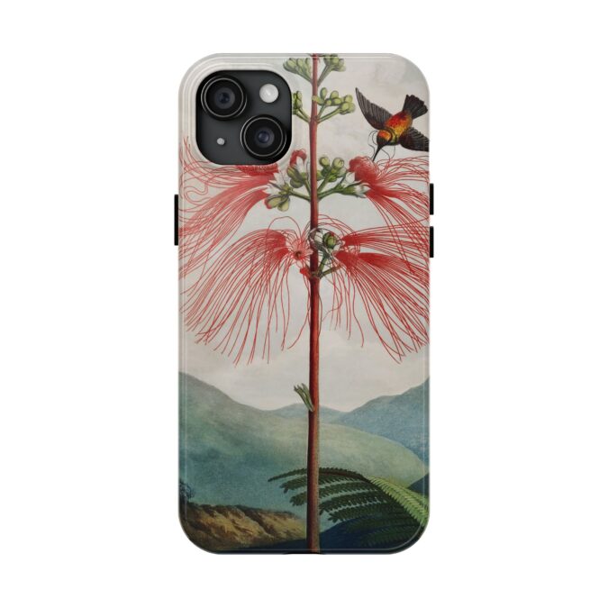 Sensitive Plant & Hummingbird Phone Case - Image 61
