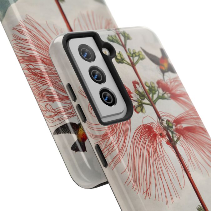 Sensitive Plant & Hummingbird Phone Case - Image 94