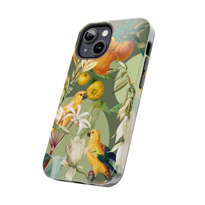 Parrots & Oranges Phone Case - Image 35
