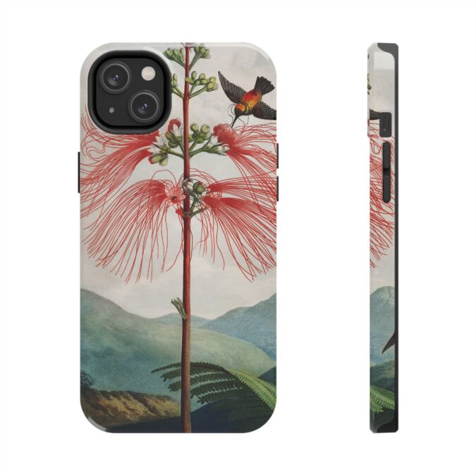 Sensitive Plant & Hummingbird Phone Case - Image 51